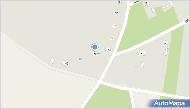 Michałowo, Hieronimowska, 58, mapa Michałowo