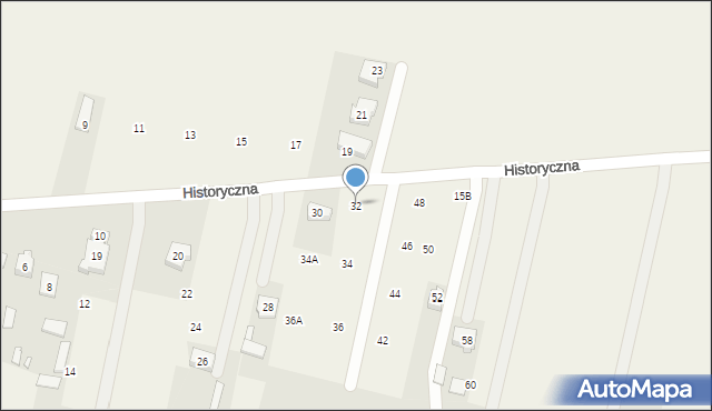 Wielgolas Duchnowski, Historyczna, 32, mapa Wielgolas Duchnowski