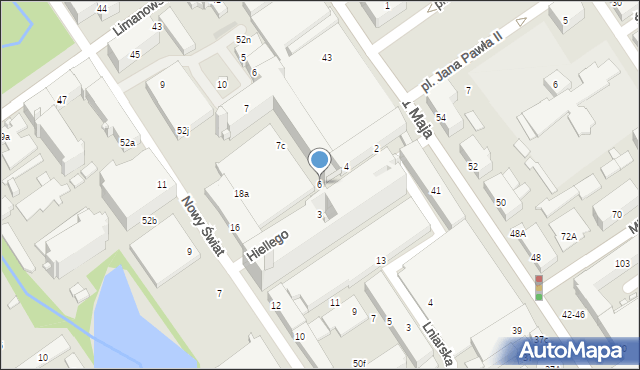 Żyrardów, Hiellego Karola, 6, mapa Żyrardów