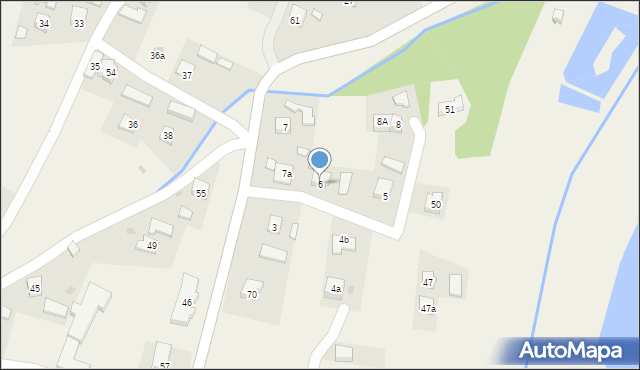 Hłomcza, Hłomcza, 6, mapa Hłomcza