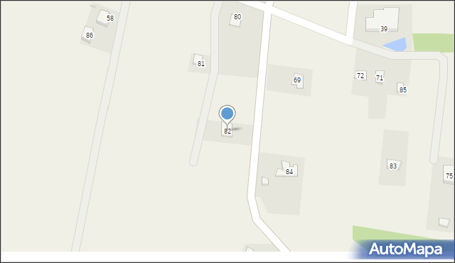 Hłomcza, Hłomcza, 82, mapa Hłomcza