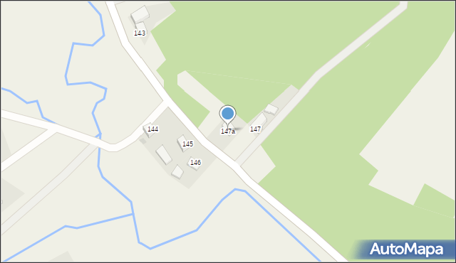 Hłudno, Hłudno, 147a, mapa Hłudno