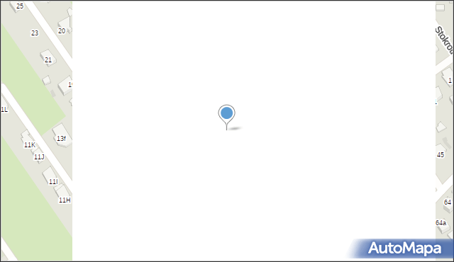 Knurów, Hlonda Augusta, ks. kard. Prymasa, 9, mapa Knurów