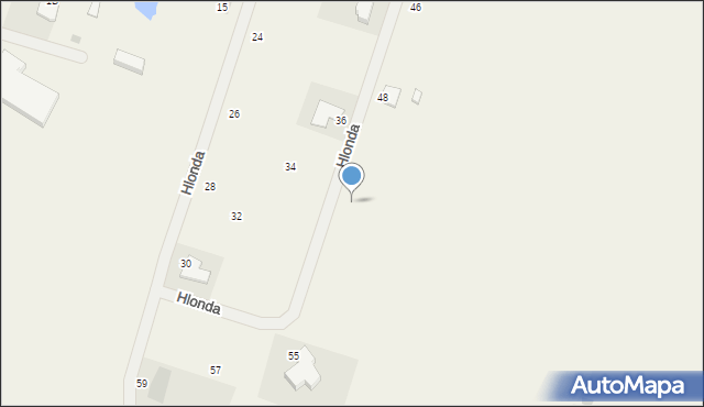 Mórkowo, Hlonda Augusta, ks. kard. Prymasa, 51, mapa Mórkowo