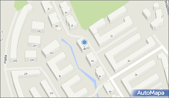 Warszawa, Hlonda Augusta, ks. kard. Prymasa, 4e, mapa Warszawy