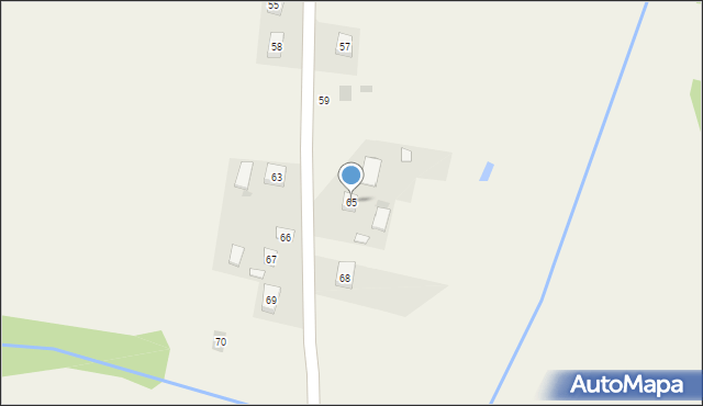 Hnatkowice, Hnatkowice, 65, mapa Hnatkowice