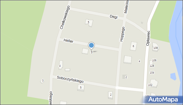 Bydgoszcz, Hoppego Michała, 5, mapa Bydgoszczy