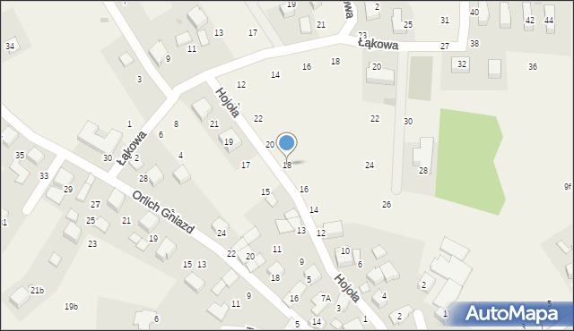 Giebułtów, Hojoła Józefa, ks., 18, mapa Giebułtów