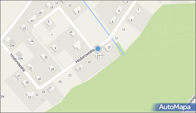Gniewomirowice, Hodorowska, 17, mapa Gniewomirowice