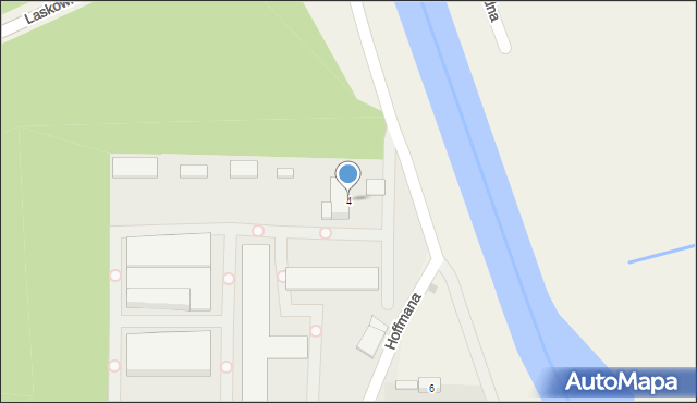 Gródek, Hoffmana Alfonsa, 4, mapa Gródek