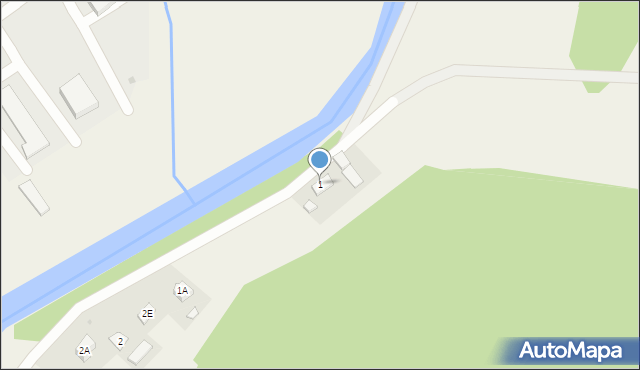Hoczew, Hoczew, 1, mapa Hoczew