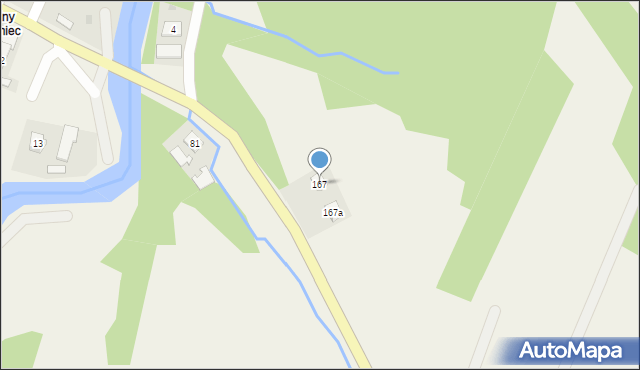 Hoczew, Hoczew, 167, mapa Hoczew