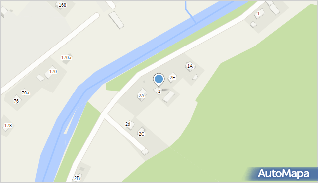 Hoczew, Hoczew, 2, mapa Hoczew