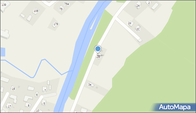 Hoczew, Hoczew, 2B, mapa Hoczew