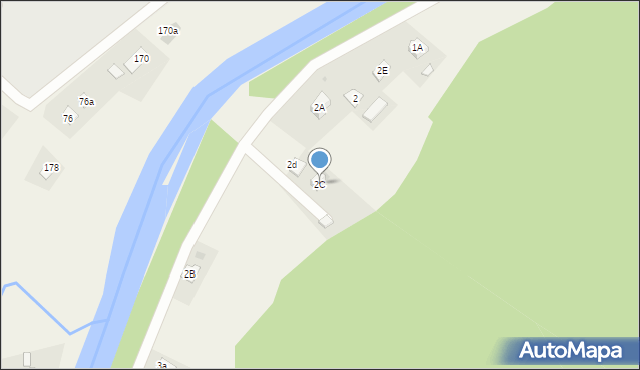 Hoczew, Hoczew, 2C, mapa Hoczew