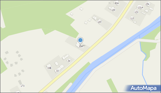 Hoczew, Hoczew, 33A, mapa Hoczew