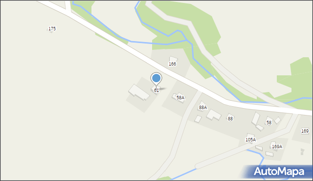 Hoczew, Hoczew, 61, mapa Hoczew