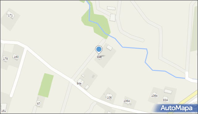 Hoczew, Hoczew, 94B, mapa Hoczew