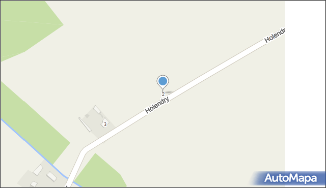 Holendry, Holendry, 2, mapa Holendry