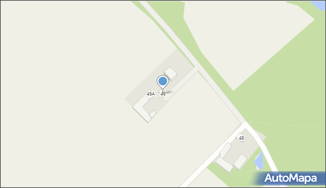 Holendry Kozienickie, Holendry Kozienickie, 49, mapa Holendry Kozienickie