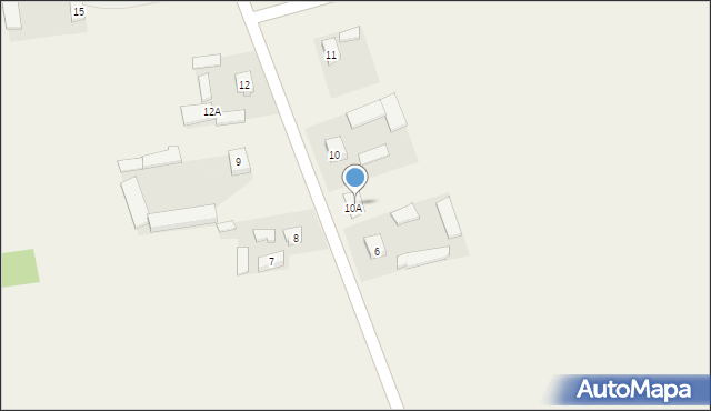 Holendry Piotrkowskie, Holendry Piotrkowskie, 8a, mapa Holendry Piotrkowskie