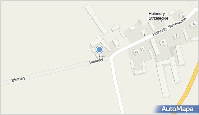 Holendry Strzeleckie, Holendry Strzeleckie, 1, mapa Holendry Strzeleckie