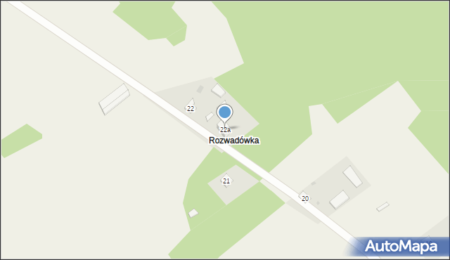 Hołowczyce-Kolonia, Hołowczyce-Kolonia, 22a, mapa Hołowczyce-Kolonia