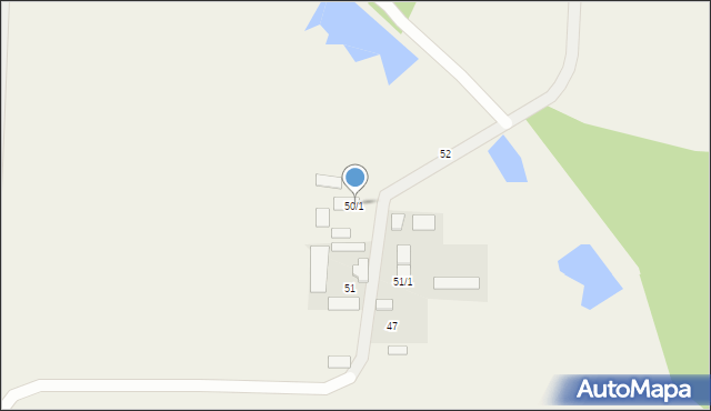 Hołówki Duże, Hołówki Duże, 50/1, mapa Hołówki Duże