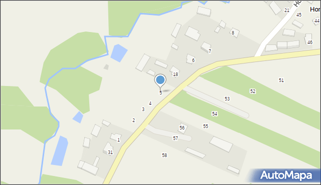 Homoty, Homoty, 5, mapa Homoty