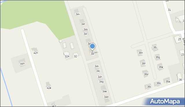 Horodniany, Horodniany, 34l, mapa Horodniany