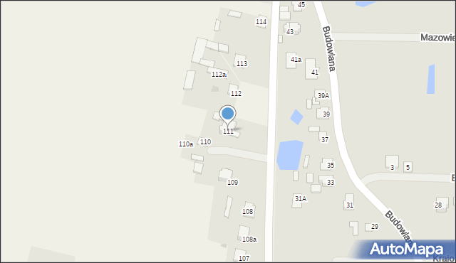 Horodyszcze, Horodyszcze, 111, mapa Horodyszcze