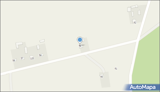 Horoszczyce, Horoszczyce, 59, mapa Horoszczyce