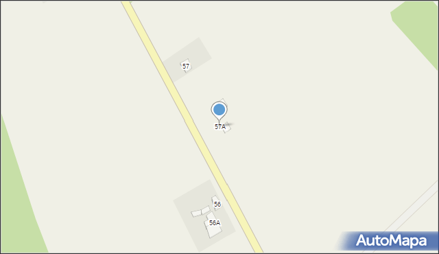 Horoszki Duże, Horoszki Duże, 57A, mapa Horoszki Duże