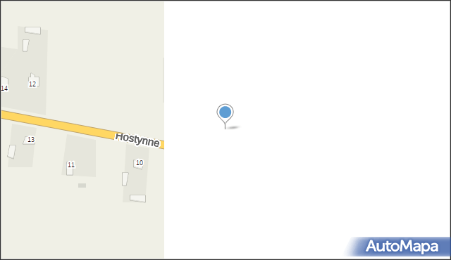 Hostynne-Kolonia, Hostynne-Kolonia, 6a, mapa Hostynne-Kolonia