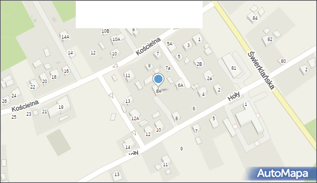 Jankowice, Hoły Feliksa, 8A, mapa Jankowice