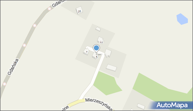 Nowa Karczma, Horniki Dolne, 7a, mapa Nowa Karczma