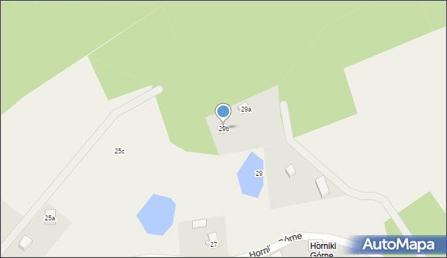Nowa Karczma, Horniki Górne, 29b, mapa Nowa Karczma