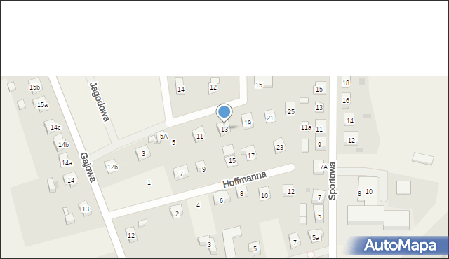 Pinczyn, Hoffmanna Stanisława, ks., 13, mapa Pinczyn
