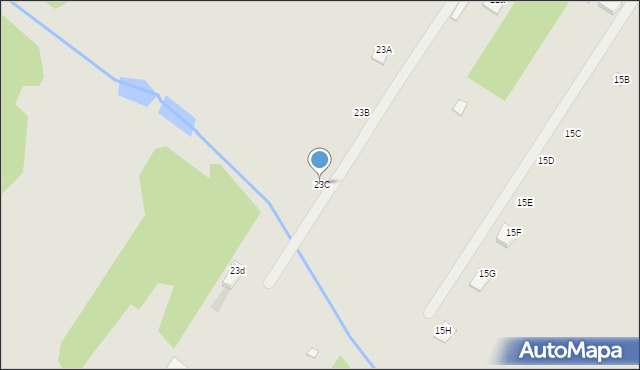 Radom, Hodowlana, 23C, mapa Radomia