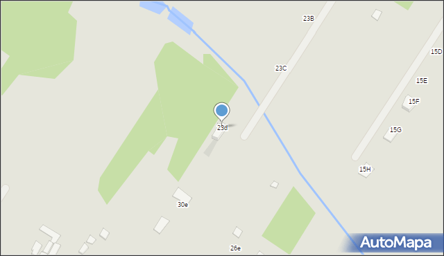 Radom, Hodowlana, 23d, mapa Radomia