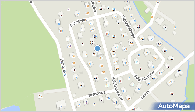 Sobótka, Hołubowiczów Heleny i Włodzimierza, 34, mapa Sobótka