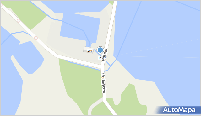 Wisła Wielka, Hodowców, 167, mapa Wisła Wielka