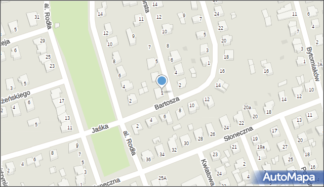 Złotów, Horsta Józefa, 1, mapa Złotów