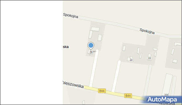 Dołhobyczów, Hrubieszowska, 26, mapa Dołhobyczów