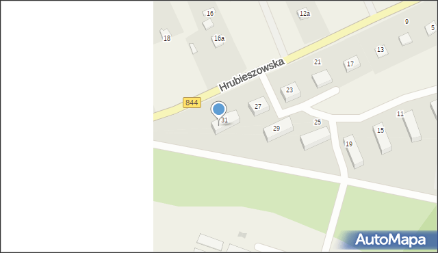 Dołhobyczów, Hrubieszowska, 33, mapa Dołhobyczów