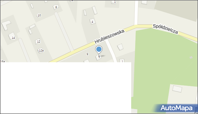 Dołhobyczów, Hrubieszowska, 5, mapa Dołhobyczów