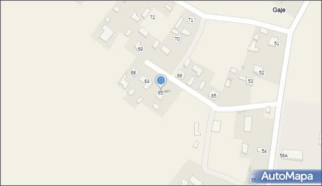 Hruszowice, Hruszowice, 63, mapa Hruszowice