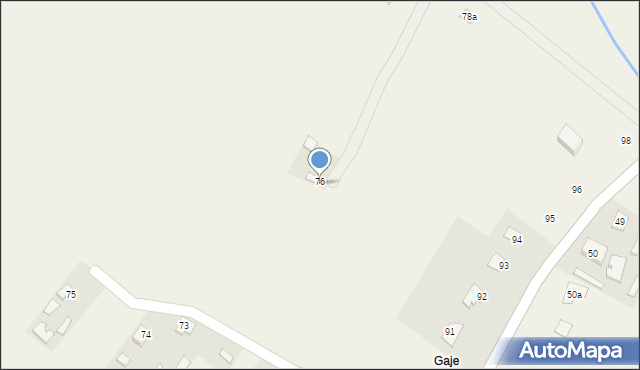 Hruszowice, Hruszowice, 76, mapa Hruszowice