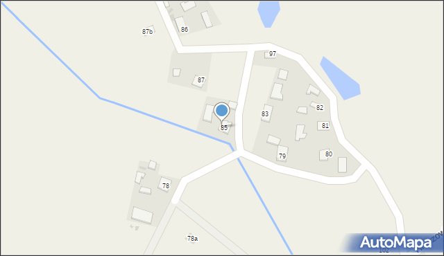 Hruszowice, Hruszowice, 85, mapa Hruszowice