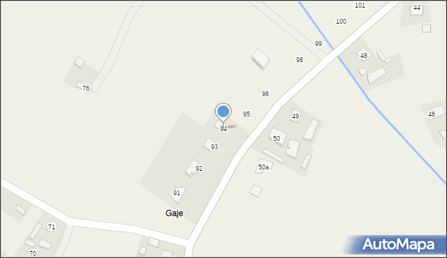 Hruszowice, Hruszowice, 94, mapa Hruszowice